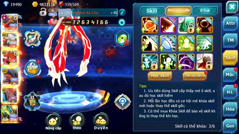 MÃ : #TTS1243 - SV 916 - TOP 6 - 19K KC- HOOH CH DYNAMAX YVETAL BC BTAA BC QUÁ NGON TEAM LỬA QUÁ NGON