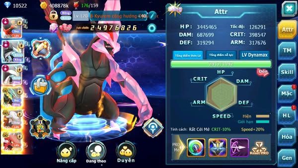 MÃ : #TTS1252 - SV 1017 - TOP 10 - HOOH CH DYNAMAX FULL SS - BLACK WHITE CH DYNAMAX QUÁ NGON MAX NÉ - TEAM LỬA 3 TEAM NGON
