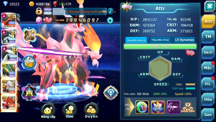 MÃ : #TTS1252 - SV 1017 - TOP 10 - HOOH CH DYNAMAX FULL SS - BLACK WHITE CH DYNAMAX QUÁ NGON MAX NÉ - TEAM LỬA 3 TEAM NGON