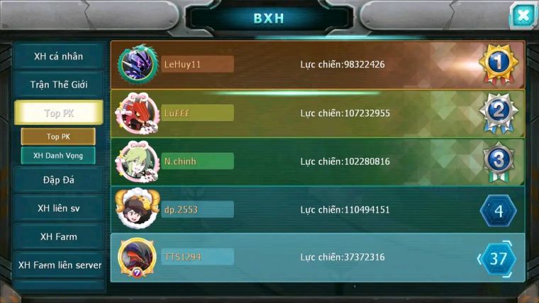 MÃ : #TTS1294 - SV 1118 - TOP 37 - V9 - HÔH DIANCIE DYNAMAX  UNVOA DRAK HOOH QVLD BC QUÁ NGON