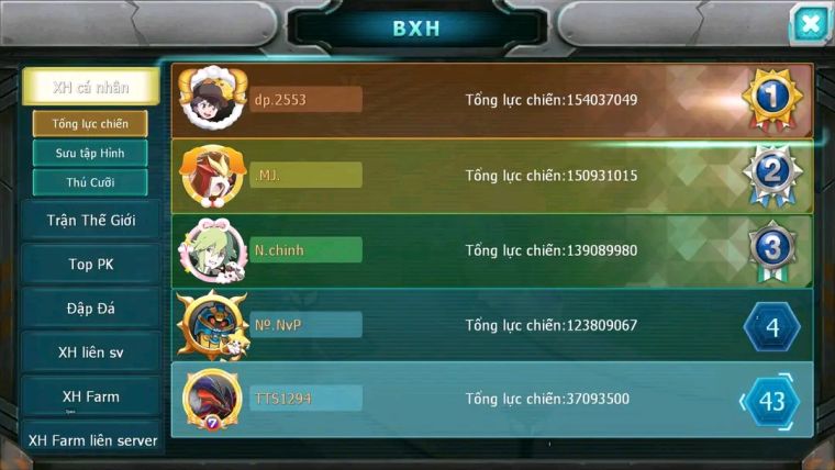 MÃ : #TTS1294 - SV 1118 - TOP 37 - V9 - HÔH DIANCIE DYNAMAX  UNVOA DRAK HOOH QVLD BC QUÁ NGON