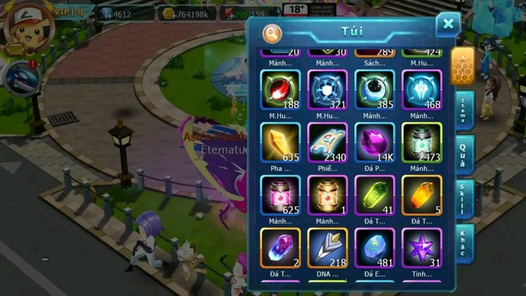 MÃ ; #TTS1292 - SV 1368 - TOP 27 - DIANCIE CỘNG HƯỞNG DYNAMAX HOOH CỘNG HƯỞNG DYNAMAX CẶP CÁ BC QUÁ NGON