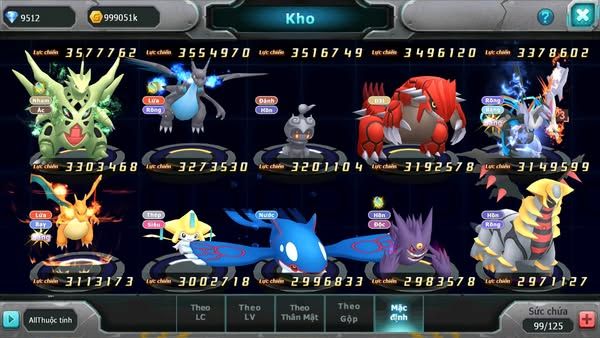 MÃ : #TTS1319 - SV 1367 - TOP 18- V14 HOOH CH DYNAMAX YVETAL CH FULL HH - DIANCIE BC QUÁ NGON 3 TEAM
