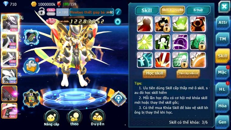 MÃ : #TTS1321 - SV 1530 - TOP31 - MEW GIÁP BÁ CHỦ CẶP LATI BÁ CHỦ  QUÁ NGON FULL TCN LV 3 100K SP