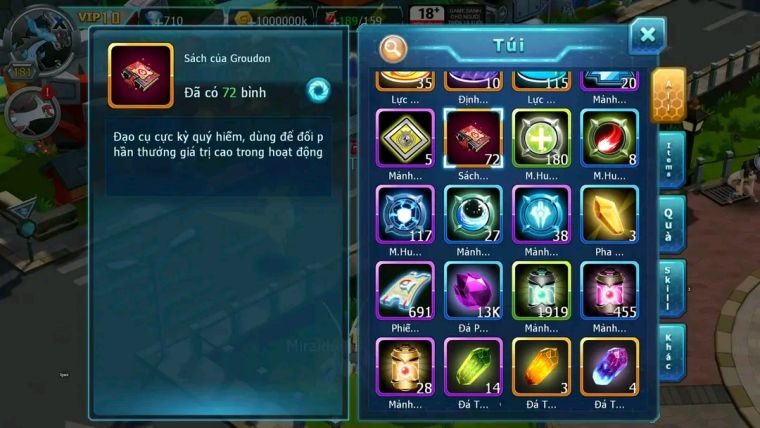 MÃ : #TTS1321 - SV 1530 - TOP31 - MEW GIÁP BÁ CHỦ CẶP LATI BÁ CHỦ  QUÁ NGON FULL TCN LV 3 100K SP