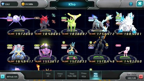 MÃ : #TTS1331 - SV1345 - DIANCIE DYNAMAX CẶP CÁ BÁ CHỦ TAPU FINI BÁ CHỦ QUÁ NGON