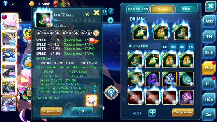 MÃ : #TTS1331 - SV1345 - DIANCIE DYNAMAX CẶP CÁ BÁ CHỦ TAPU FINI BÁ CHỦ QUÁ NGON