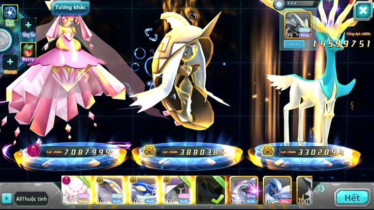 MÃ : #TTS1331 - SV1345 - DIANCIE DYNAMAX CẶP CÁ BÁ CHỦ TAPU FINI BÁ CHỦ QUÁ NGON