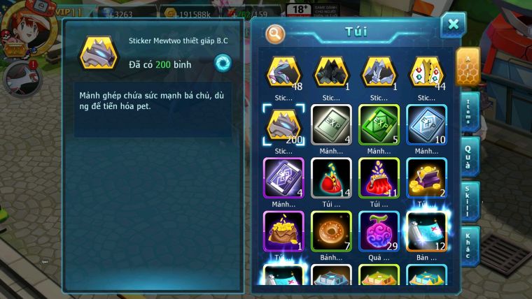 MÃ : #TTS1331 - SV1345 - DIANCIE DYNAMAX CẶP CÁ BÁ CHỦ TAPU FINI BÁ CHỦ QUÁ NGON