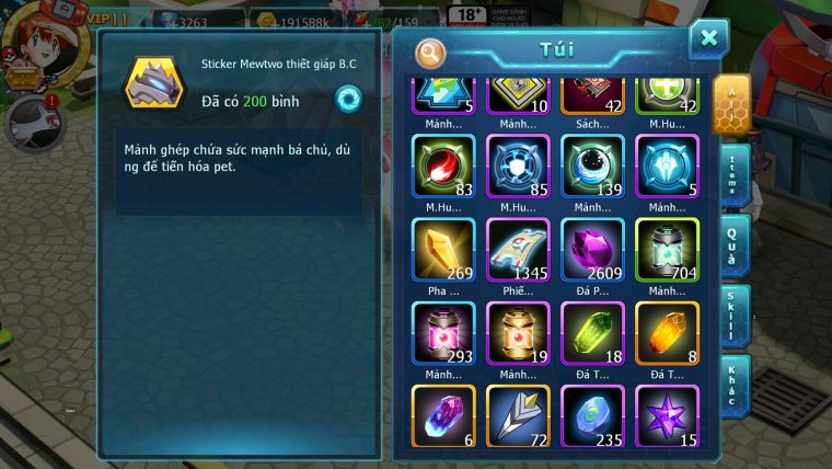 MÃ : #TTS1331 - SV1345 - DIANCIE DYNAMAX CẶP CÁ BÁ CHỦ TAPU FINI BÁ CHỦ QUÁ NGON