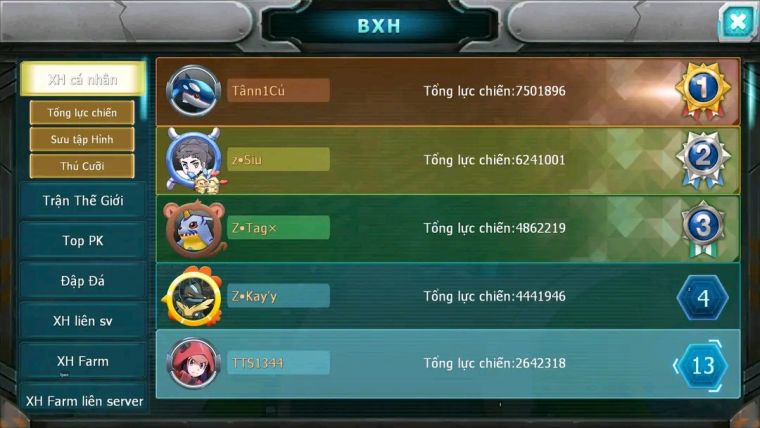 MÃ : #TTS1344 - SV 1664 - TOP11- V6 UNVOA LATIUOS LATIAS QUÁ NGON