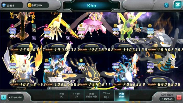 MÃ : #TTS1391 - SV 382 - TOP 12 V13-RAY DYNAMAX HOOH DYNAMAX NHIỀU PET HT QUÁ NGON