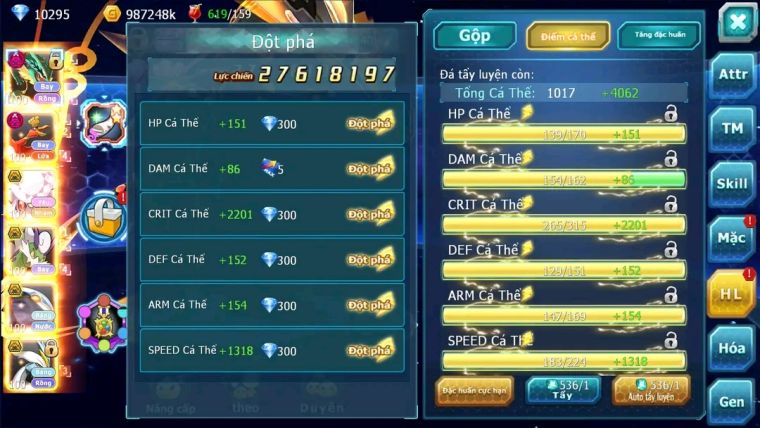 MÃ : #TTS1391 - SV 382 - TOP 12 V13-RAY DYNAMAX HOOH DYNAMAX NHIỀU PET HT QUÁ NGON
