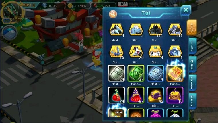 MÃ : #TTS1391 - SV 382 - TOP 12 V13-RAY DYNAMAX HOOH DYNAMAX NHIỀU PET HT QUÁ NGON