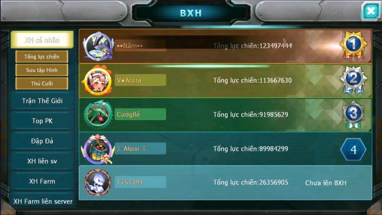 MÃ : #TTS1394 - SV 1436 - V14- TEAM YÊU DYNAMAX HOOH DYANMA UNVOA LUG BC
