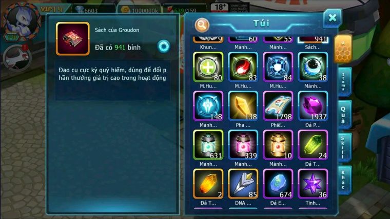 MÃ : #TTS1394 - SV 1436 - V14- TEAM YÊU DYNAMAX HOOH DYANMA UNVOA LUG BC