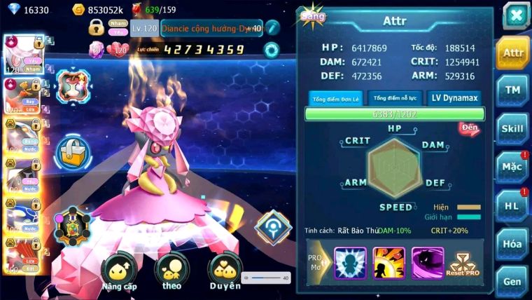 MÃ : #TTS1395 - SV 326 - TOP5 - V13- DAINCIE CH DYNAMX HOOH CH DYNAMAX CẶP CÁ BC QUÁ NGON