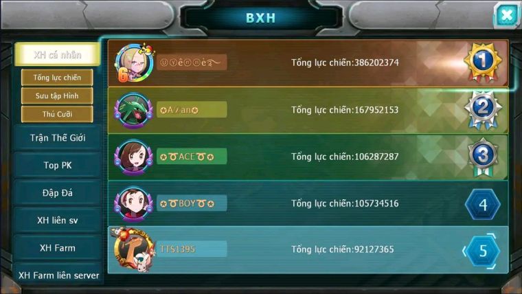 MÃ : #TTS1395 - SV 326 - TOP5 - V13- DAINCIE CH DYNAMX HOOH CH DYNAMAX CẶP CÁ BC QUÁ NGON