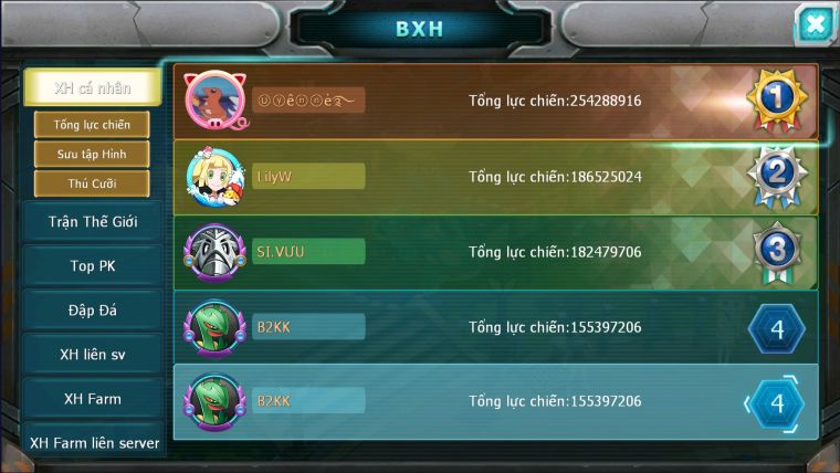 MÃ : #TTS1417 - SV 276 - V16 - TOP4 ALL- HOOH CỘNG HƯỞNG DYNAMAX - WHITE CỘNG HƯỞNG DYNAMAX  DIANCIE CỘNG HƯỞNG DYNAMAX RAY DYNAMAX QUÁ NGON