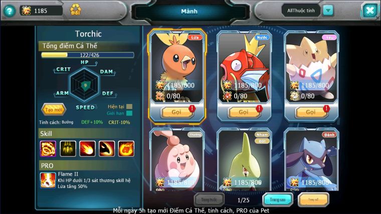 MÃ : #TTS1417 - SV 276 - V16 - TOP4 ALL- HOOH CỘNG HƯỞNG DYNAMAX - WHITE CỘNG HƯỞNG DYNAMAX  DIANCIE CỘNG HƯỞNG DYNAMAX RAY DYNAMAX QUÁ NGON