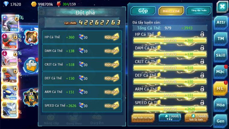 MÃ : #TTS1416 - SV 1046 - TOP1 ALL - 4K1 SÁCH -V14- 3 TEAM CỘNG HƯỞNG TÍCH LÊN YVETAL NỮA MAX TEAM!!