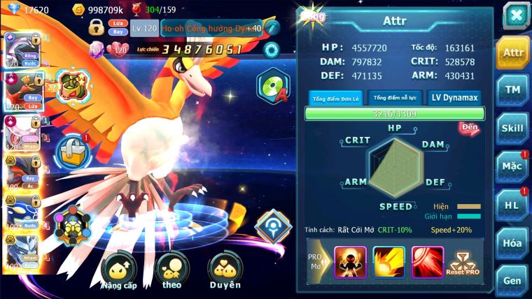 MÃ : #TTS1416 - SV 1046 - TOP1 ALL - 4K1 SÁCH -V14- 3 TEAM CỘNG HƯỞNG TÍCH LÊN YVETAL NỮA MAX TEAM!!