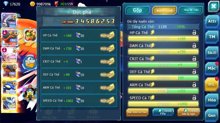 MÃ : #TTS1416 - SV 1046 - TOP1 ALL - 4K1 SÁCH -V14- 3 TEAM CỘNG HƯỞNG TÍCH LÊN YVETAL NỮA MAX TEAM!!