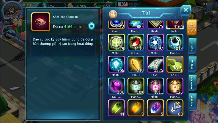 MÃ : #TTS1416 - SV 1046 - TOP1 ALL - 4K1 SÁCH -V14- 3 TEAM CỘNG HƯỞNG TÍCH LÊN YVETAL NỮA MAX TEAM!!