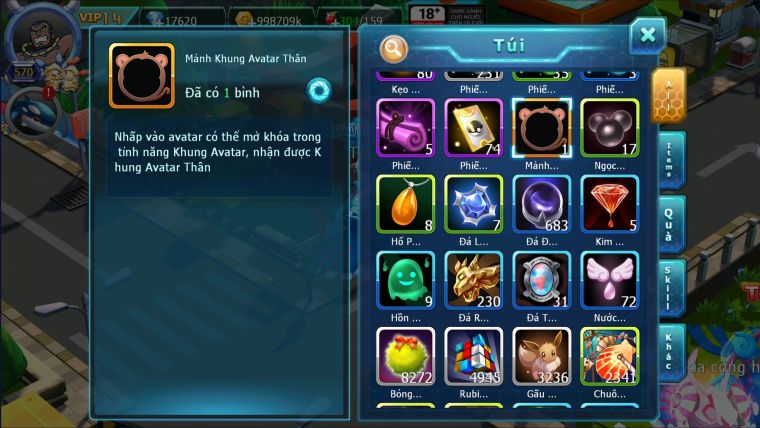MÃ : #TTS1416 - SV 1046 - TOP1 ALL - 4K1 SÁCH -V14- 3 TEAM CỘNG HƯỞNG TÍCH LÊN YVETAL NỮA MAX TEAM!!