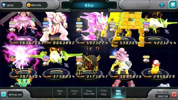 MÃ : #TTS1408 - SV 1353 TOP 18 - 1K960 SÁCH - DIANCIE CỘNG HƯỞNG DYNAMAX BUILD CỰC CHẤTFULL SS