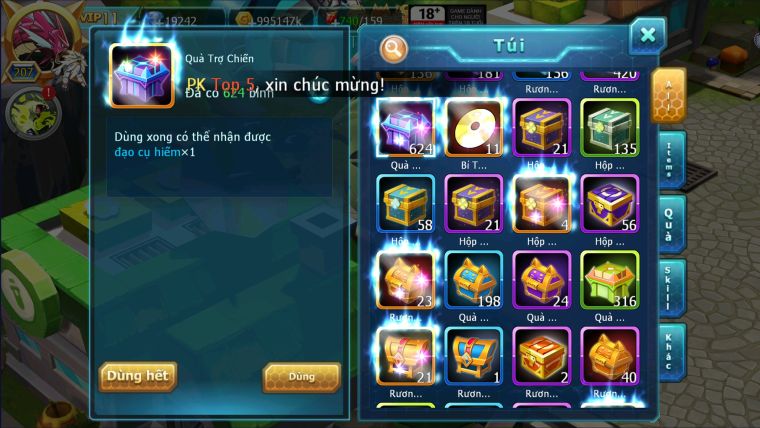 MÃ : #TTS1408 - SV 1353 TOP 18 - 1K960 SÁCH - DIANCIE CỘNG HƯỞNG DYNAMAX BUILD CỰC CHẤTFULL SS