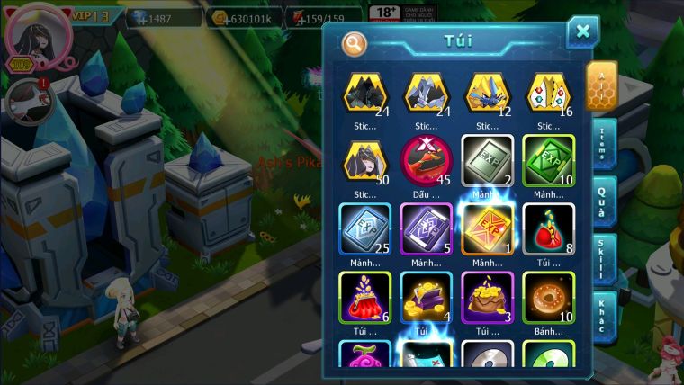 MÃ ; #TTS1425 - SV 1509 - V13 HOOH CH DYNAMAX FULL NÂNG CỰC NGON