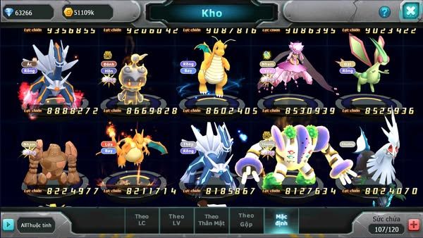 MÃ : #TTS1450 - SV 636 - TOP2-3 CHAM - TOP2 -WB CH DYANMAX HOOH CH DYNAMAX RAY DYNAMAX UNVOA BÁ CHỦ  LUGIA CH ULTRA SUN CỰC CHẤT