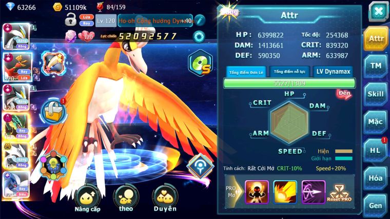 MÃ : #TTS1450 - SV 636 - TOP2-3 CHAM - TOP2 -WB CH DYANMAX HOOH CH DYNAMAX RAY DYNAMAX UNVOA BÁ CHỦ  LUGIA CH ULTRA SUN CỰC CHẤT
