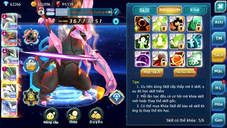 MÃ : #TTS1450 - SV 636 - TOP2-3 CHAM - TOP2 -WB CH DYANMAX HOOH CH DYNAMAX RAY DYNAMAX UNVOA BÁ CHỦ  LUGIA CH ULTRA SUN CỰC CHẤT