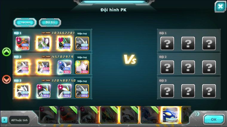 MÃ : #TTS1450 - SV 636 - TOP2-3 CHAM - TOP2 -WB CH DYANMAX HOOH CH DYNAMAX RAY DYNAMAX UNVOA BÁ CHỦ  LUGIA CH ULTRA SUN CỰC CHẤT
