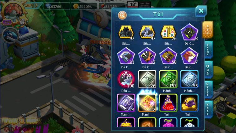 MÃ : #TTS1450 - SV 636 - TOP2-3 CHAM - TOP2 -WB CH DYANMAX HOOH CH DYNAMAX RAY DYNAMAX UNVOA BÁ CHỦ  LUGIA CH ULTRA SUN CỰC CHẤT