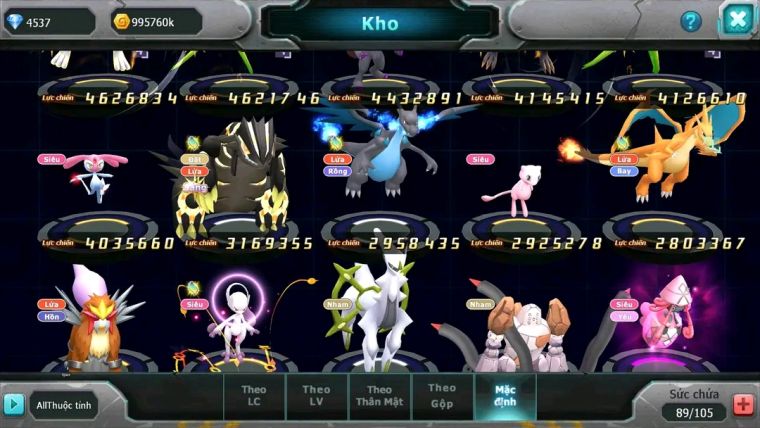 MÃ : #TTS1470 - SV 980 - HOOH CH DYNAMAX HENTRAN BC MEW GIÁP BC BTAA BC CẶP LATI BC