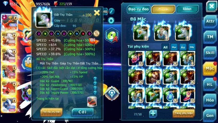 MÃ : #TTS1470 - SV 980 - HOOH CH DYNAMAX HENTRAN BC MEW GIÁP BC BTAA BC CẶP LATI BC