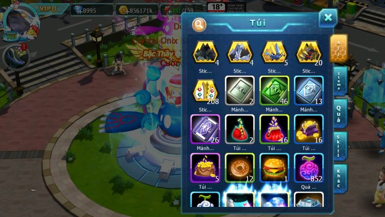 MÃ : #TTS1481 - SV 619 - HOOH DYNAMAX DIANCIE BC UNVOA HENTRAN BC QVBC BC NHIỀU PET HT