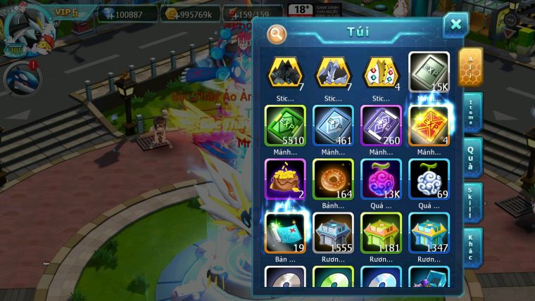 MÃ : #TTS1478 - SV 948 - TOP9 - HOOH CH DYNAMAX DƯ 100K KC RAY BC YVETAL BC  CẶP CÁ BC BUILD MAX LỆCH