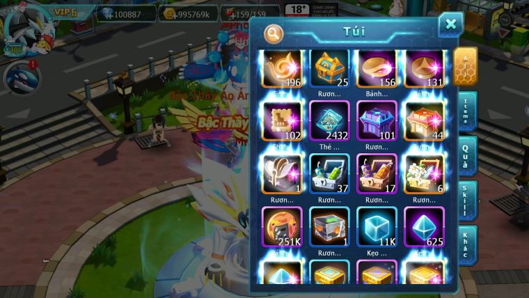 MÃ : #TTS1478 - SV 948 - TOP9 - HOOH CH DYNAMAX DƯ 100K KC RAY BC YVETAL BC  CẶP CÁ BC BUILD MAX LỆCH