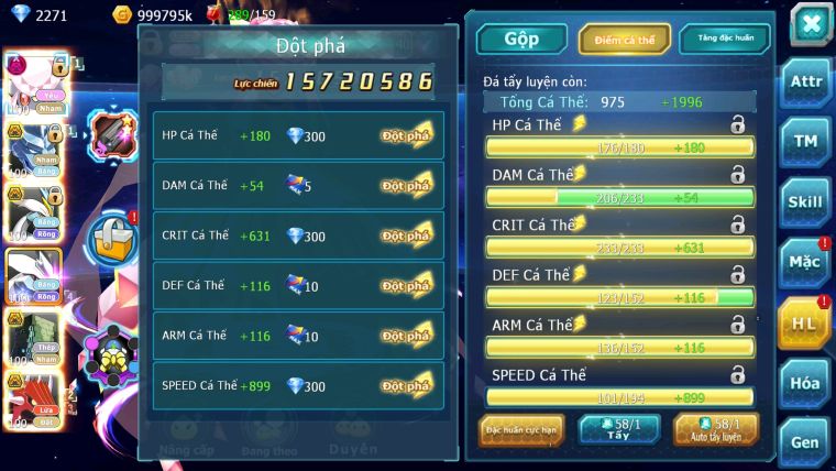 MÃ : #TTS1477 - SV 1464 - TOP41 - TEAM NHAM DYNAAMX CỰC CHẤT UNVOA WHITE BC  QVLD QUÁ NGON