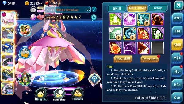 MÃ : #TTS1476 - SV 1345 - DIANCIE DYNAMAX TEAM YÊU VÀ CẶP CÁ SIÊU NÉT