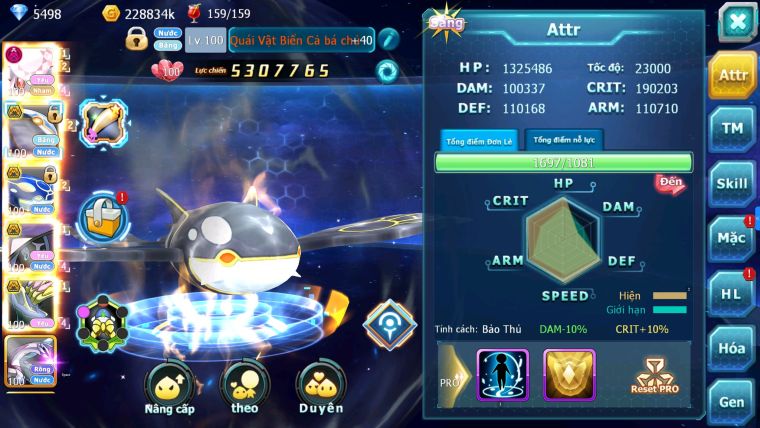 MÃ : #TTS1476 - SV 1345 - DIANCIE DYNAMAX TEAM YÊU VÀ CẶP CÁ SIÊU NÉT