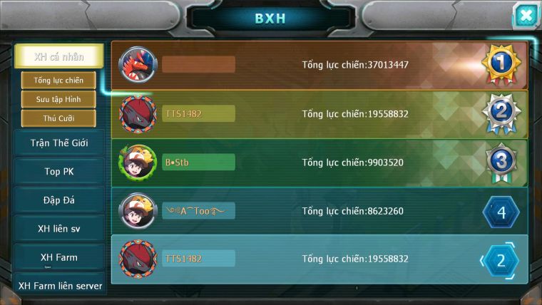 MÃ : #TTS1482 - SV 1624- TOP2 ALL - 60K KC VUA KIẾM BÁ CHỦ FULL SS HÔH THẦN GIÓ QUÁ NGON