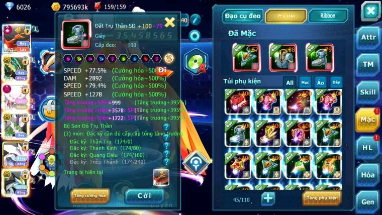 MÃ : #TTS1490 - SV 1117 - TOP 11 - HOOH CH DYNAMAX RAY BC DIANCIE DYNAMAX THẦN GIÓ BC UNVOA WB BC NHIỀU PET HT  NGON