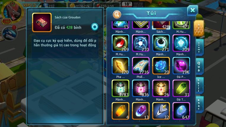 MÃ :#TTS1703 - SV 1426 - TOP8 - V12 - HOOH CH DYNAMAX LỆCH BTAA BC QVLD BC BLACK  BC QUÁ NGON