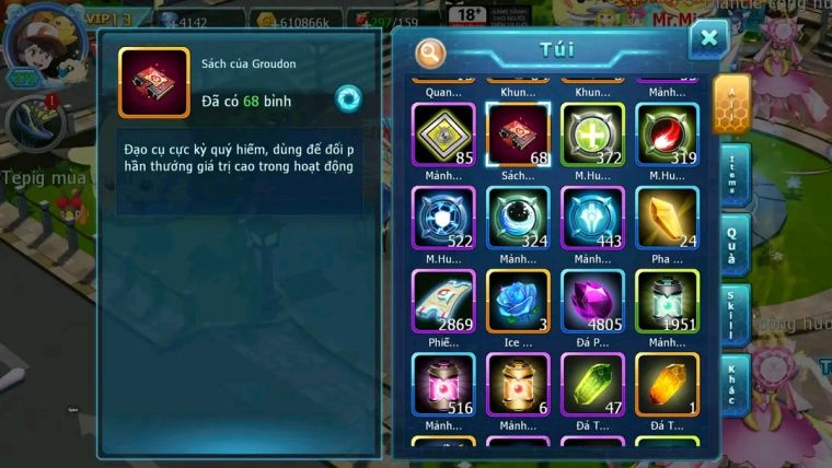 MÃ : #TTS1721 - SV 1256 - TOP23 V13- HOOH CH DYNAMAX YVETAL BC CẶP CÁ BC CẶP LATI BC QUÁ NGON