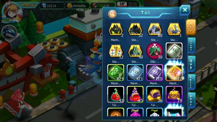 MÃ : #TTS1714 - SV 50 - TOP2 - DIANCIE CH DYNAMAX HOOH CH DYNAAMX RAY BC MEGANEC HOOPA BC QUÁ NGON